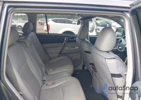 2013 Toyota Highlander Limited V6 from USA, damaged, VIN 5TDYK3EH9DS123800